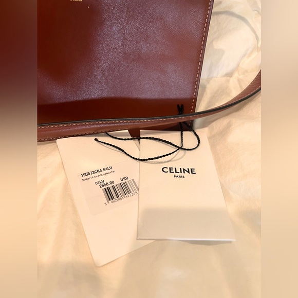 Celine Bucket 16 Bag in Smooth Calfskin, Tan - Picture 5 of 7